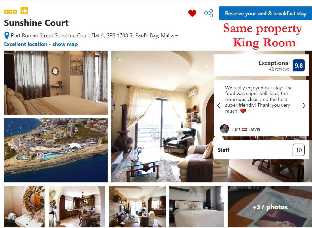 Sunshine Court Budget Σεντ Πόλς Μπέι Εξωτερικό φωτογραφία